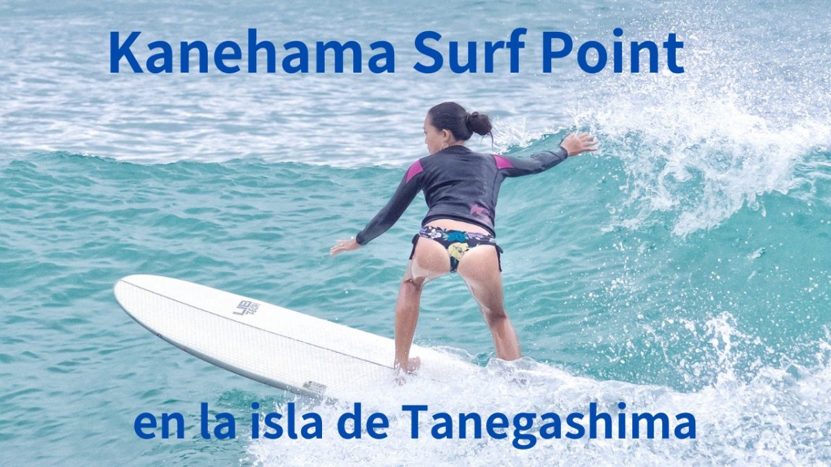 La playa de Kanehama es un importante punto de surf en la isla de Tanegashima