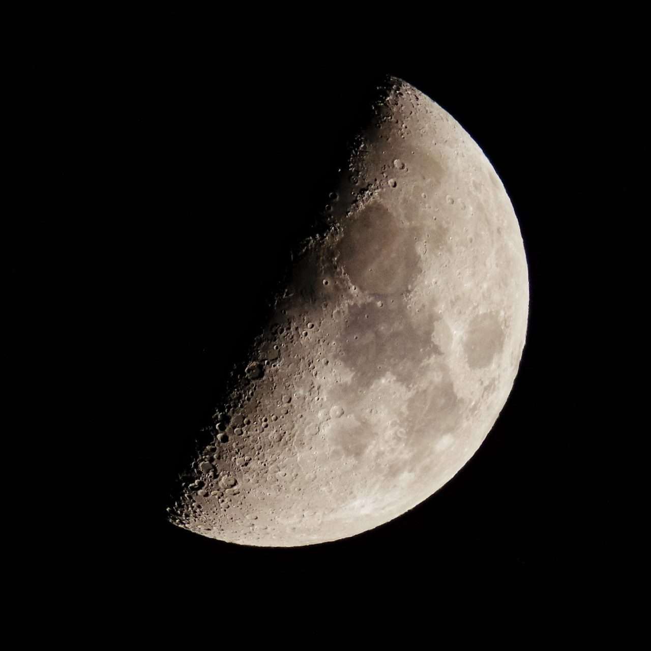 種子島で撮影した月面X