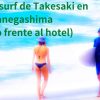 Costa sur de Tanegashima, famoso punto de surf de Takezaki