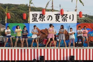 種子島の星原夏祭りの美少女達1