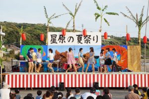 種子島の星原夏祭りの美少女達2
