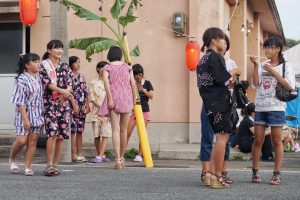 種子島の星原夏祭りの美少女達4