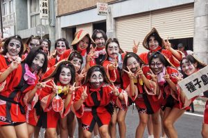 鉄砲祭りのJKパレード4
