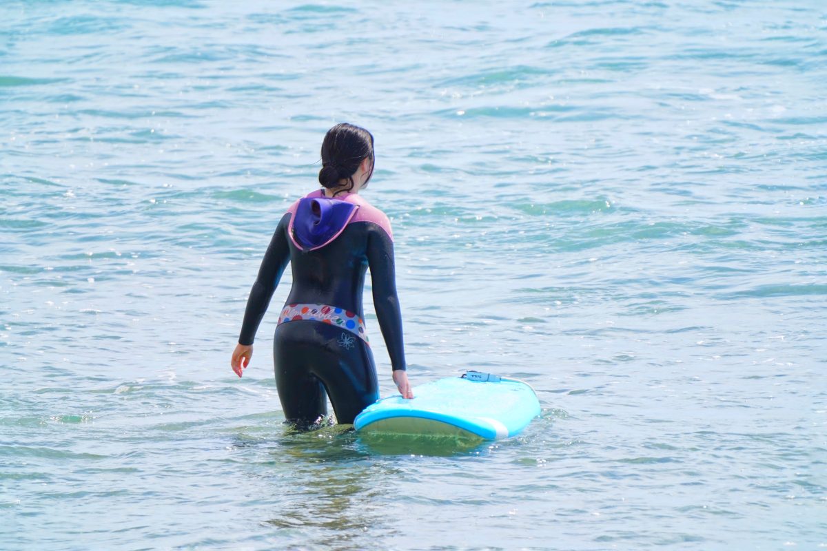 種子島の医療関係者、しかも超絶美人サーファーさん10
